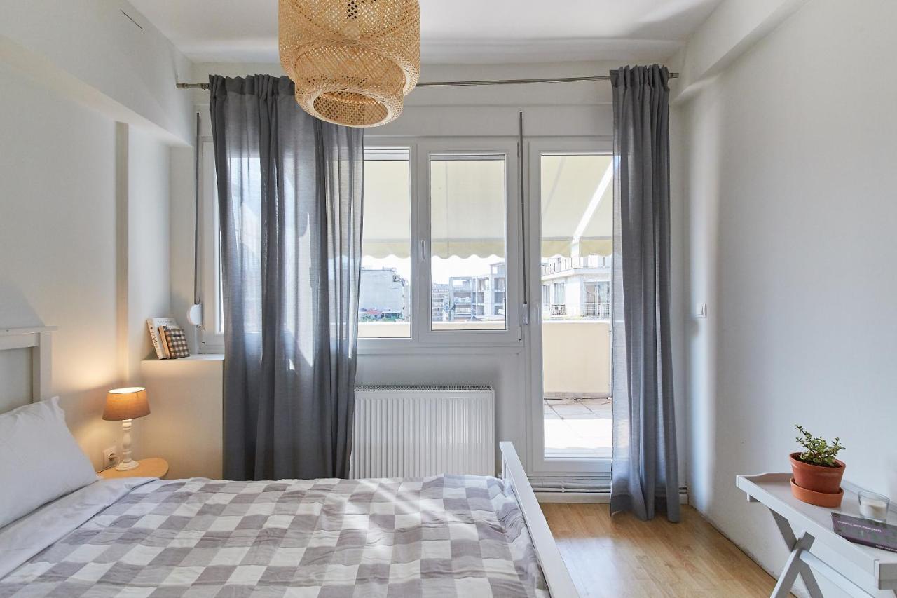 Apartment Bright Bright C- Modern With Terrace Thessaloniki